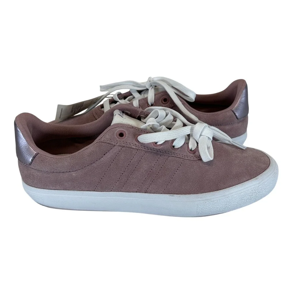 Adidas Daily 30 Suede Sneakers Shoes Women's Size 10 Mauve Pink GW9128 New